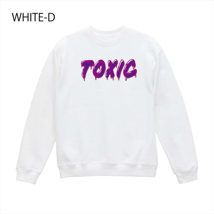 ホワイト-D | NOBOUND トレーナー スウェット | printrium