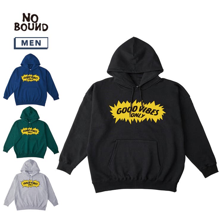 NOBOUND プルパーカー スウェット | printrium | 詳細画像1 