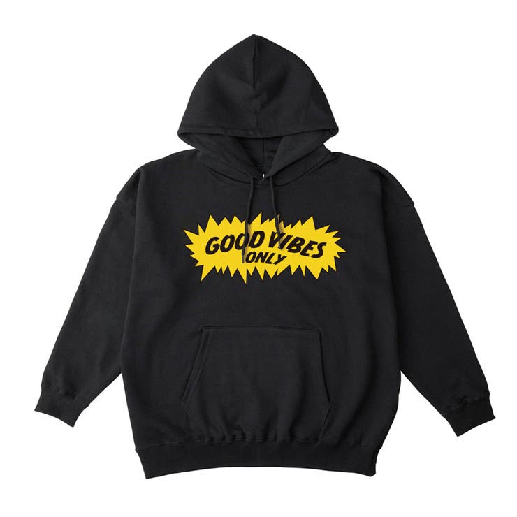 ブラック | NOBOUND プルパーカー スウェット | printrium