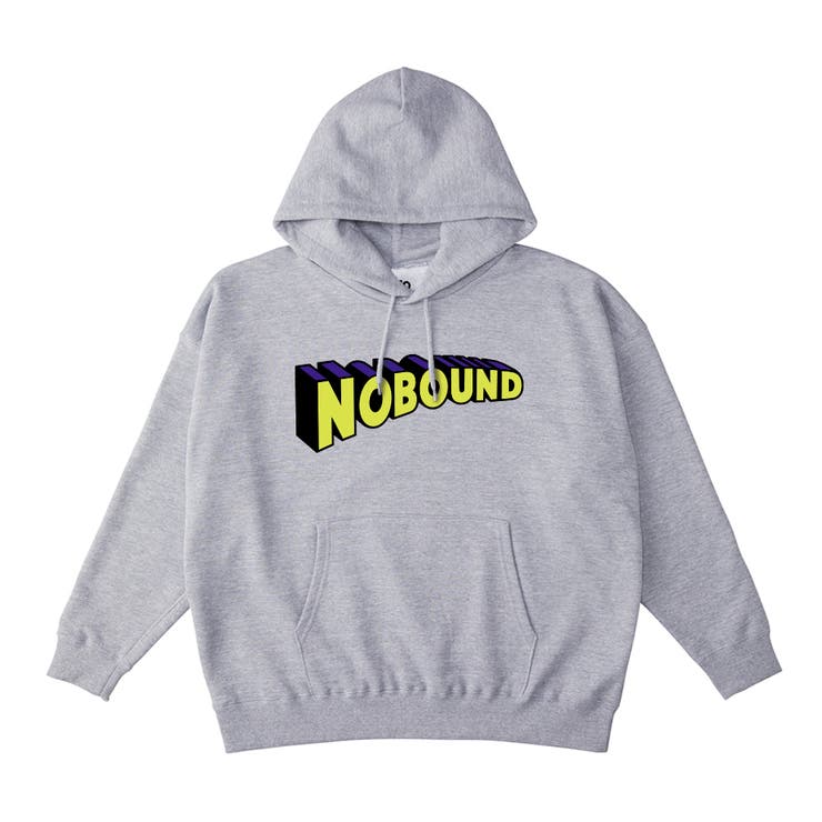 ヘザーグレー | NOBOUND プルパーカー スウェット | printrium