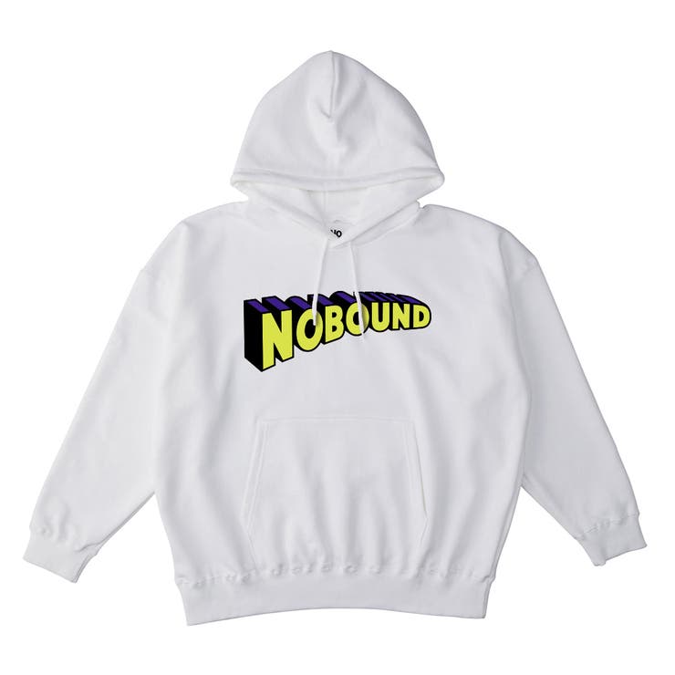ホワイト | NOBOUND プルパーカー スウェット | printrium