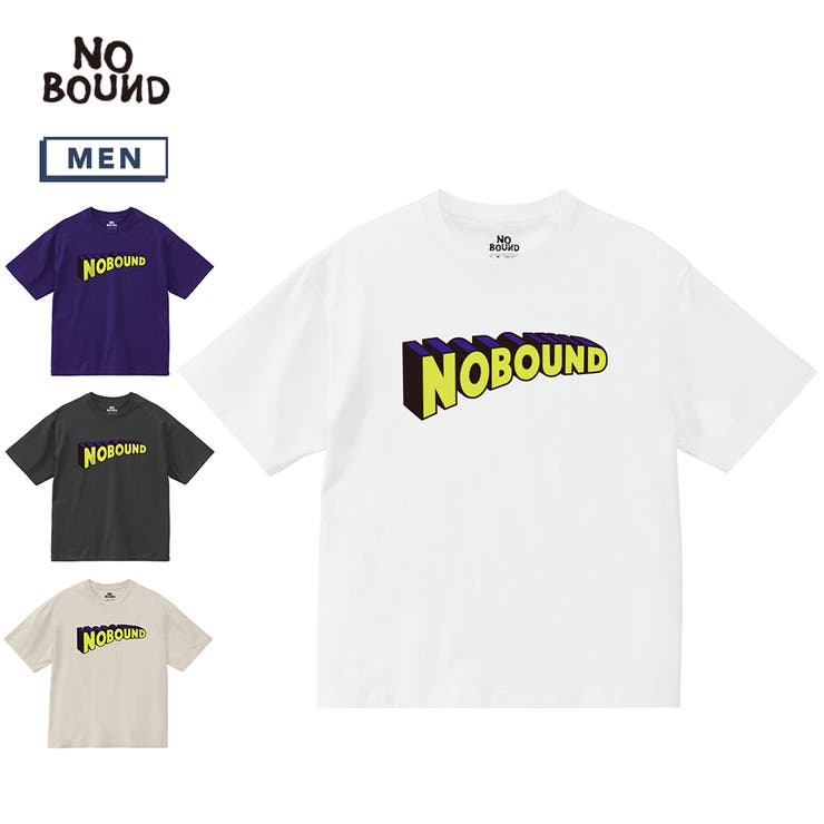 NOBOUND 半袖Tシャツ 3Dロゴ | printrium | 詳細画像1 