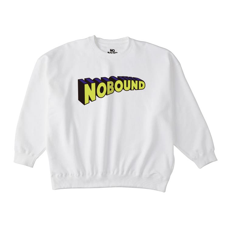ホワイト | NOBOUND トレーナー スウェット | printrium
