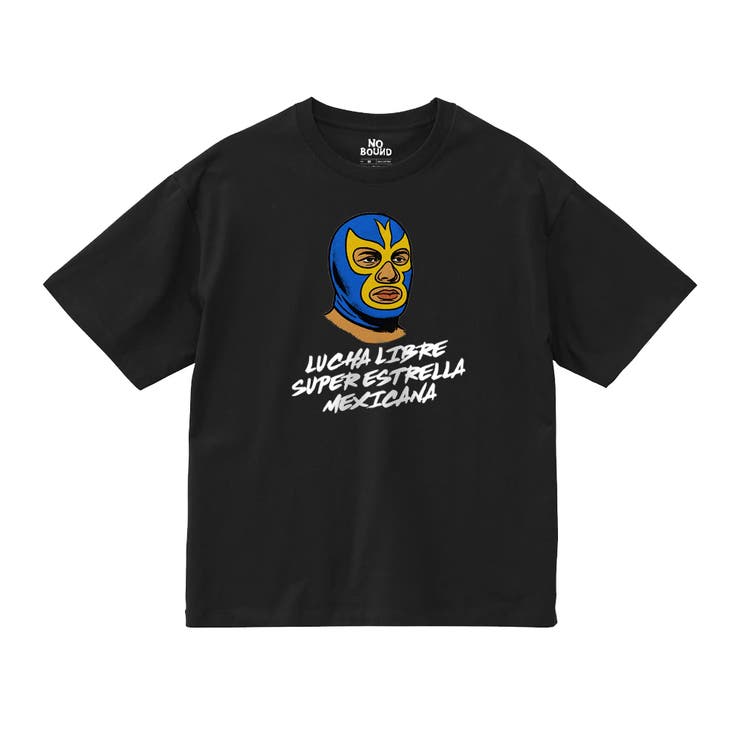 ブラック | NOBOUND 半袖Tシャツ ロゴ | printrium