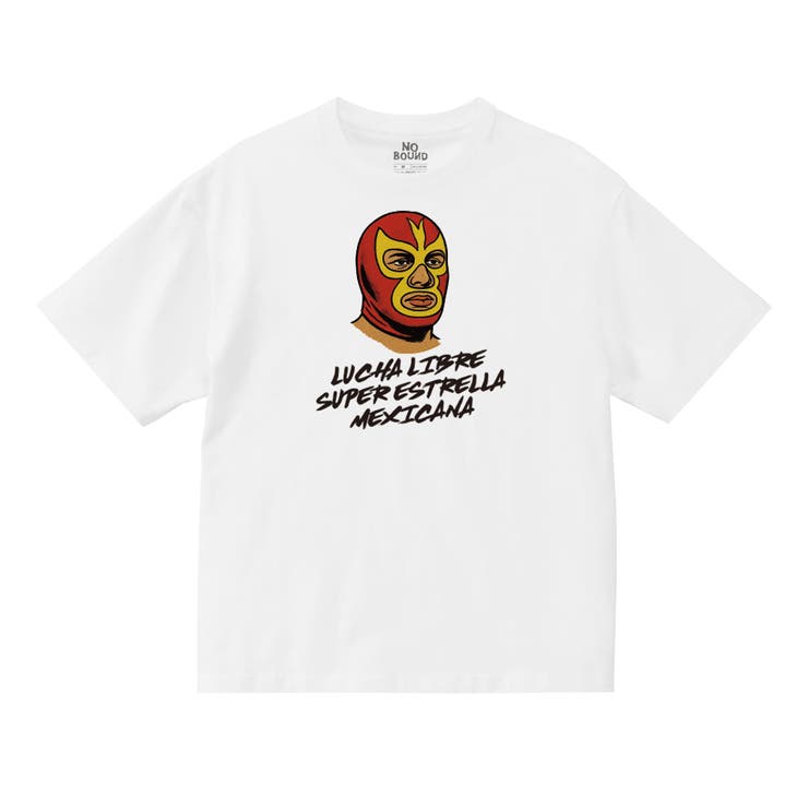 ホワイト | NOBOUND 半袖Tシャツ ロゴ | printrium