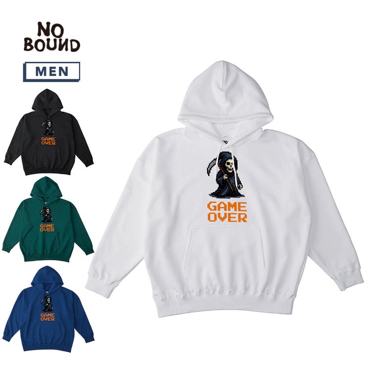 NOBOUND プルパーカー スウェット | printrium | 詳細画像1 