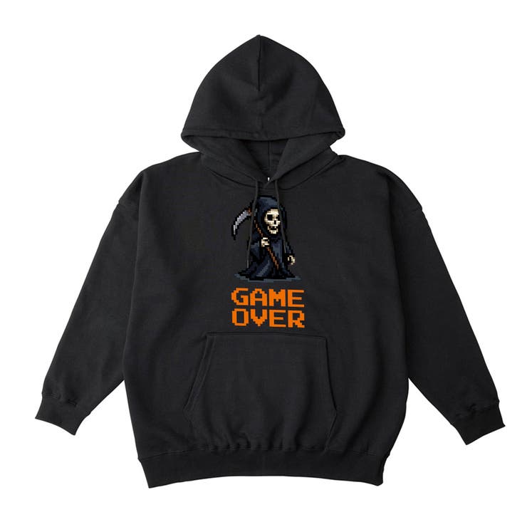 ブラック | NOBOUND プルパーカー スウェット | printrium