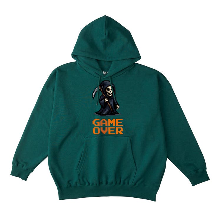 ダークグリーン | NOBOUND プルパーカー スウェット | printrium