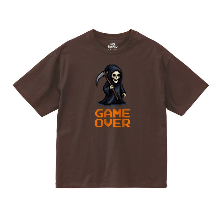 ダークチョコレート | NOBOUND 半袖Tシャツ ゲームイラスト | printrium