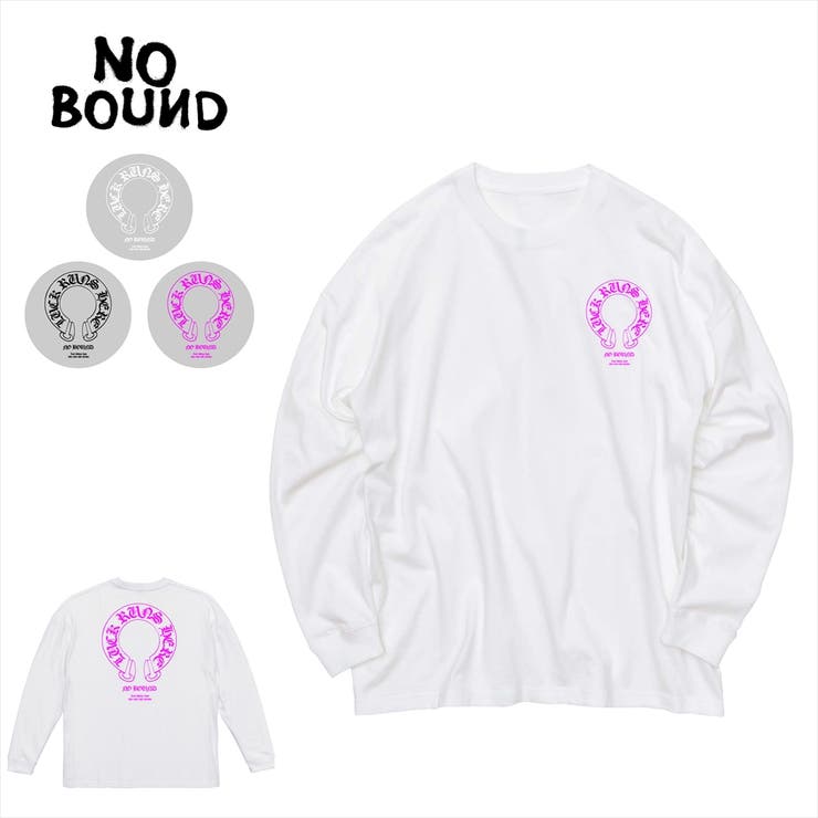 NOBOUND（ノーバウンド） 長袖Tシャツ ホースシュー | printrium | 詳細画像1 