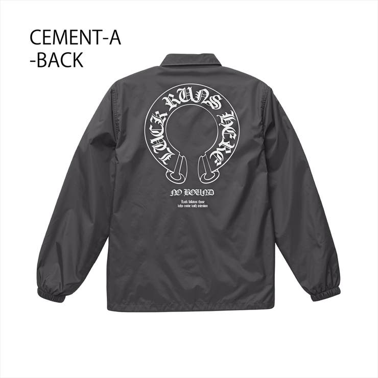 セメント-A | NOBOUND（ノーバウンド） コーチジャケット ホースシュー | printrium