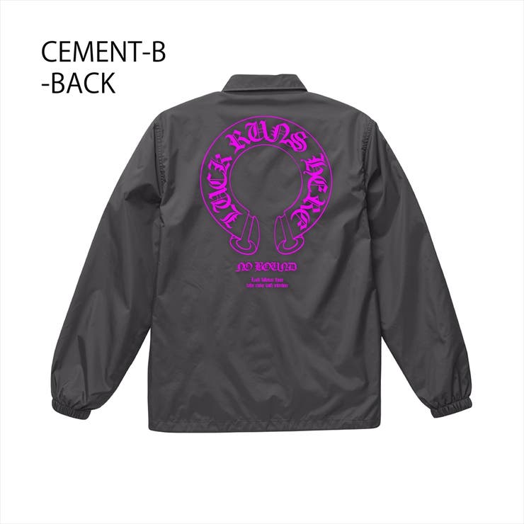 セメント-B | NOBOUND（ノーバウンド） コーチジャケット ホースシュー | printrium