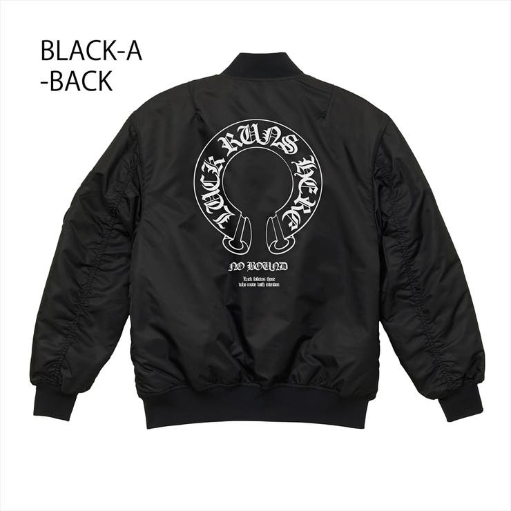 ブラック-A | NOBOUND（ノーバウンド） MA 1 | printrium