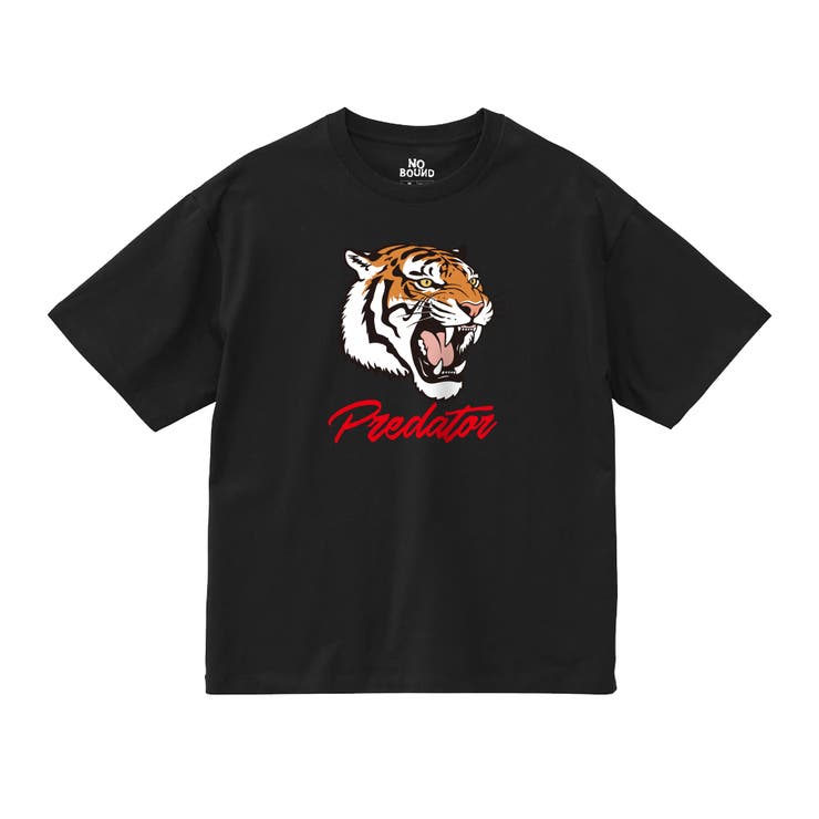 ブラック | NOBOUND（ノーバウンド） 半袖Tシャツ メンズ | printrium