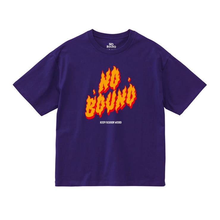ディープパープル | NOBOUND（ノーバウンド） 半袖Tシャツ メンズ | printrium