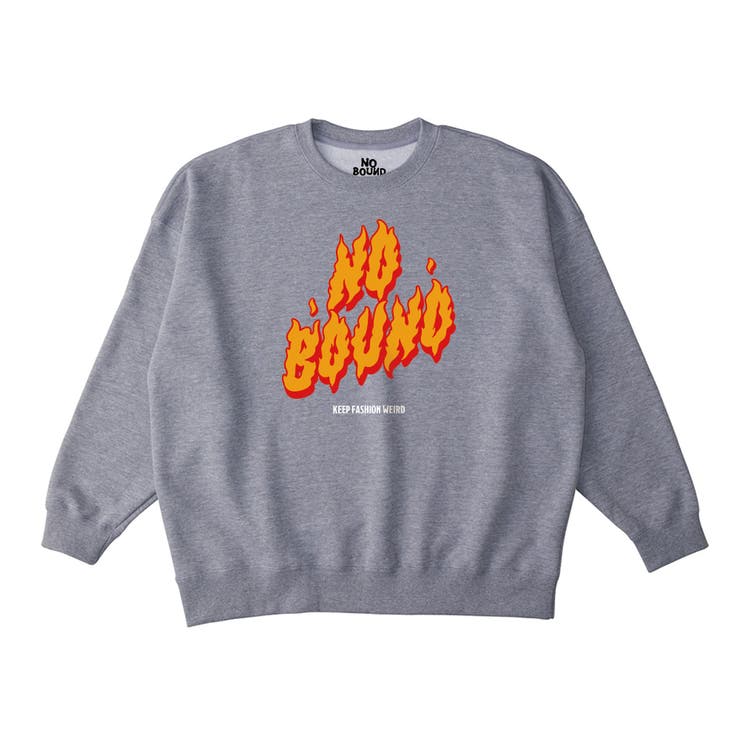 ヘザーグレー | NOBOUND（ノーバウンド） トレーナー メンズ | printrium