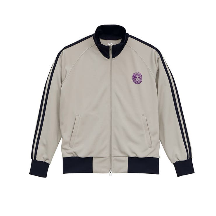 ライトグレー×ネイビー | NOBOUND（ノーバウンド） トラックジャケット レディース | printrium