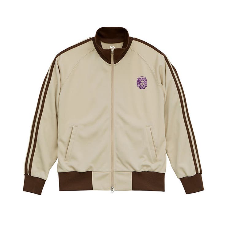 サンドベージュ×ダークブラウン | NOBOUND（ノーバウンド） トラックジャケット レディース | printrium