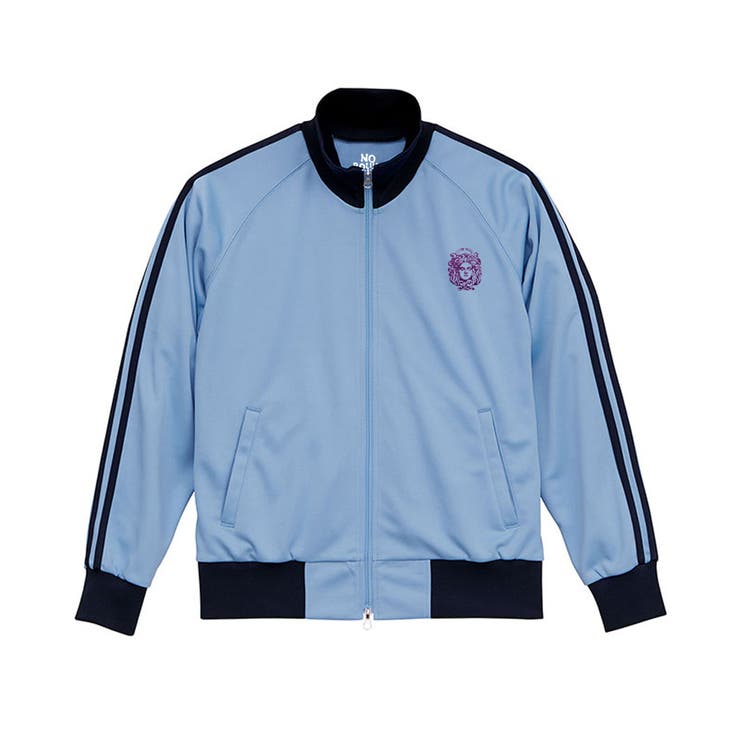 サックス×ネイビー | NOBOUND（ノーバウンド） トラックジャケット レディース | printrium