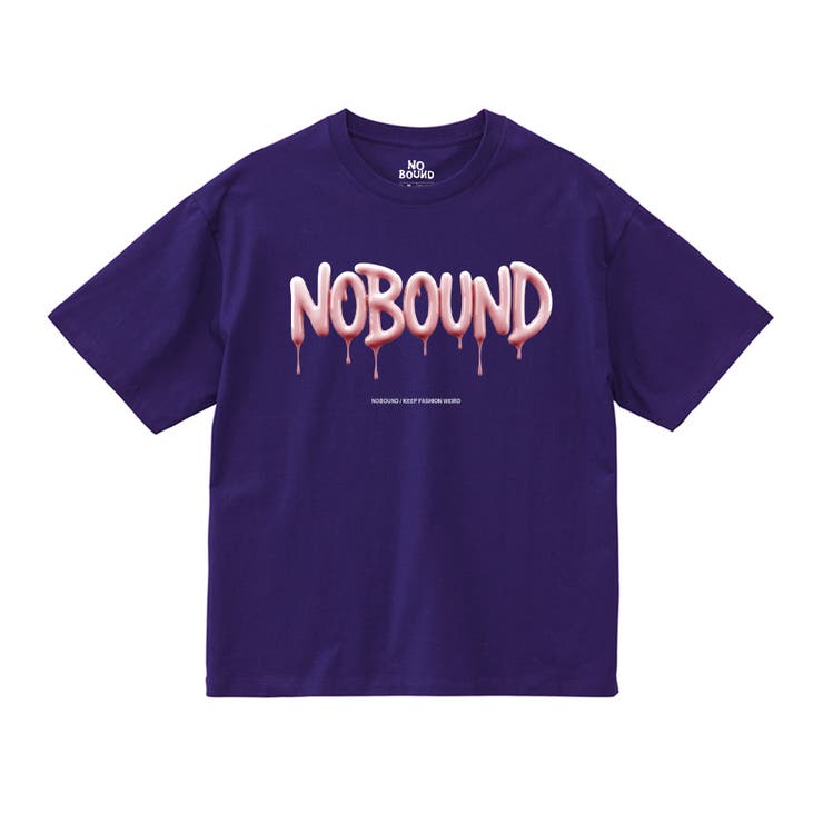 ディープパープル | NOBOUND（ノーバウンド） 半袖Tシャツ メンズ | printrium
