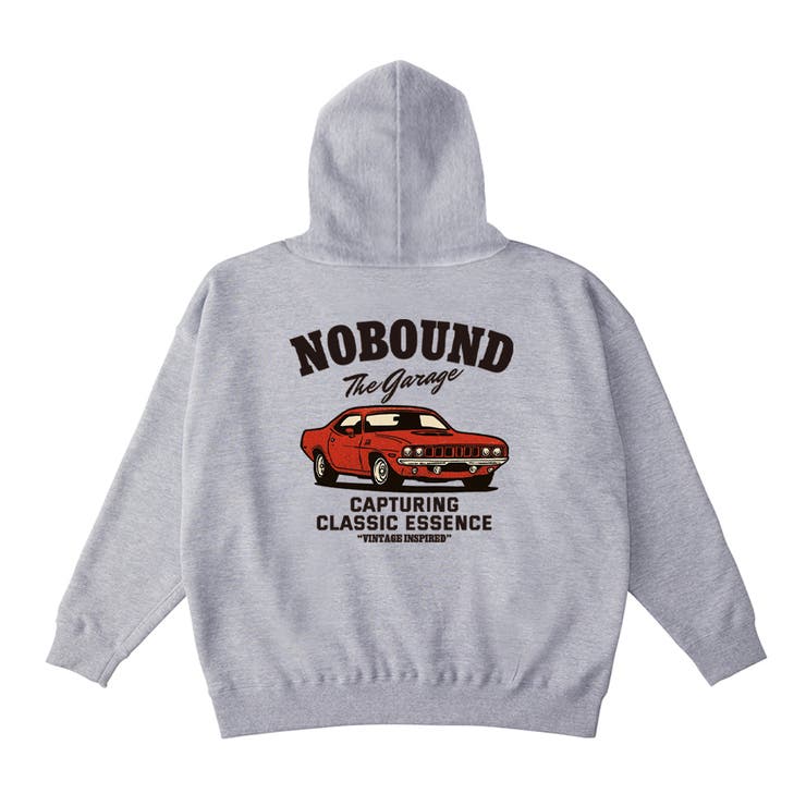 ヘザーグレー | NOBOUND（ノーバウンド） プルパーカー メンズ | printrium