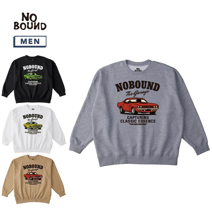 NOBOUND（ノーバウンド） トレーナー メンズ | printrium | 詳細画像1 