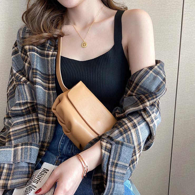 リブ編みニットキャミソール タンクトップ | privatebeach | 詳細画像6 