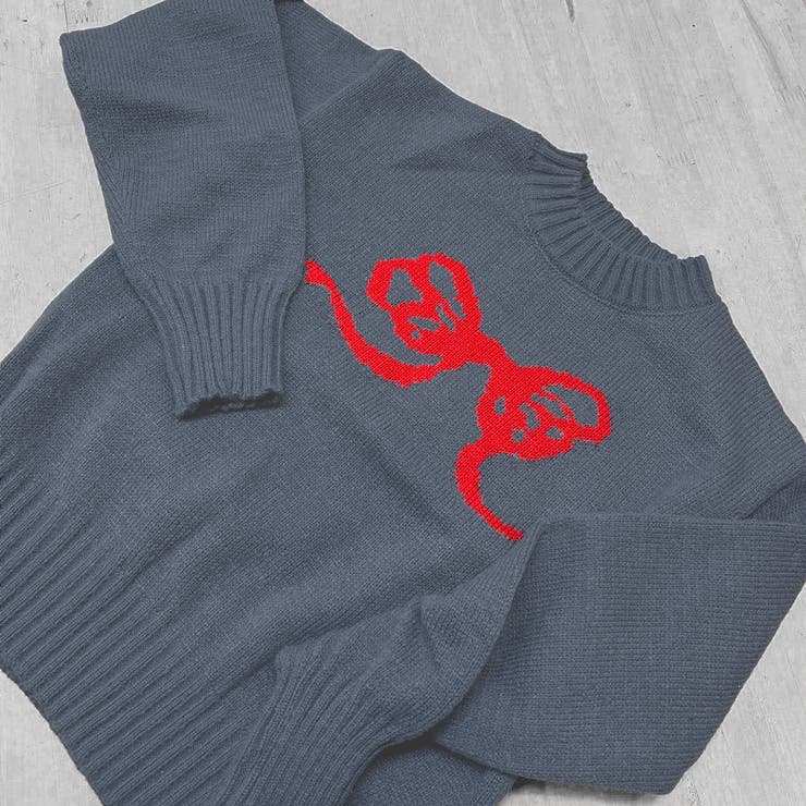 リボン柄ニットトップス | privatebeach | 詳細画像18 