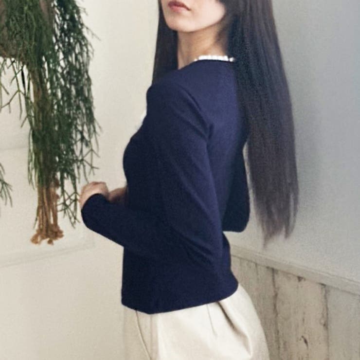 フェイクレイヤードリボン使いトップス | privatebeach | 詳細画像15 