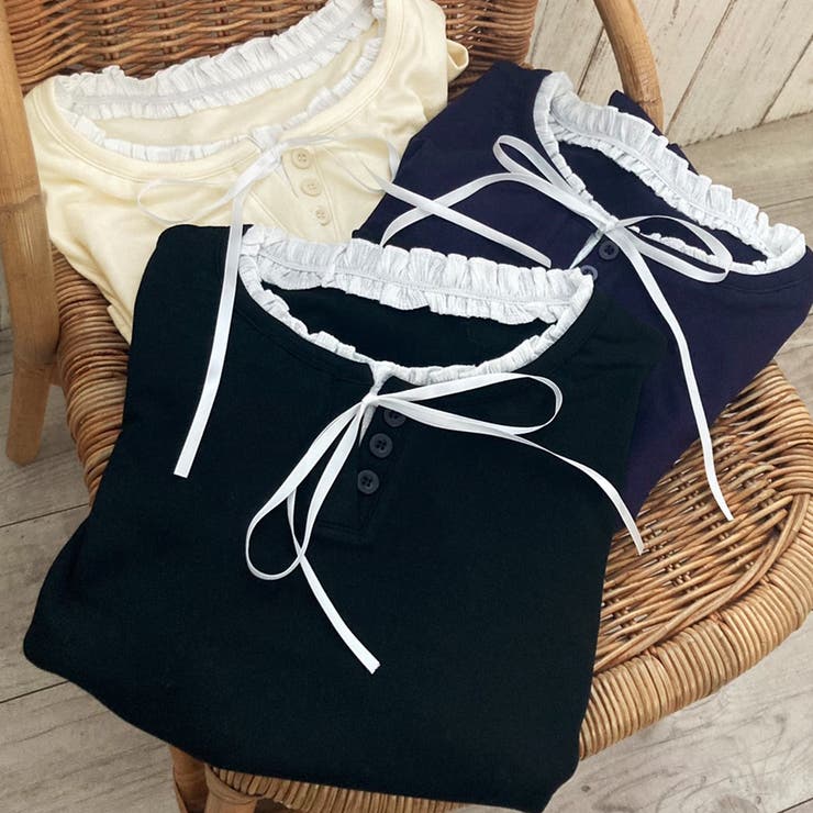 フェイクレイヤードリボン使いトップス | privatebeach | 詳細画像28 