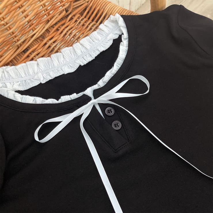 フェイクレイヤードリボン使いトップス | privatebeach | 詳細画像32 