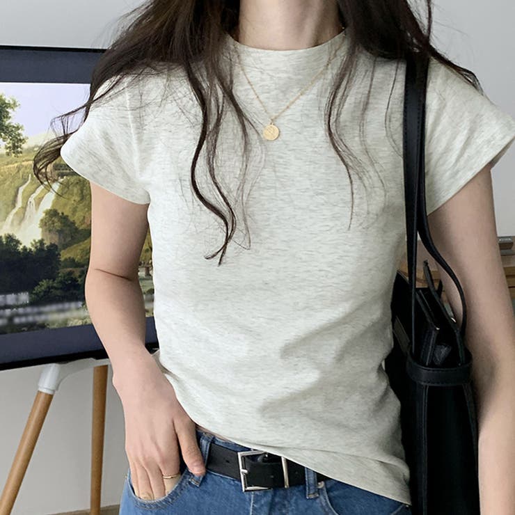 ベーシックコットンストレッチTシャツ | privatebeach | 詳細画像12