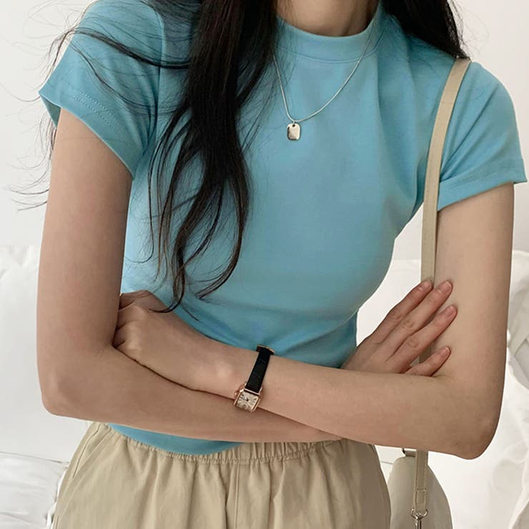 ベーシックコットンストレッチTシャツ | privatebeach | 詳細画像16