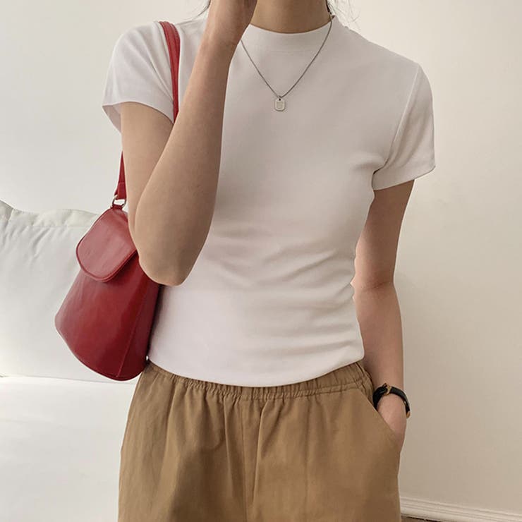 ベーシックコットンストレッチTシャツ | privatebeach | 詳細画像4