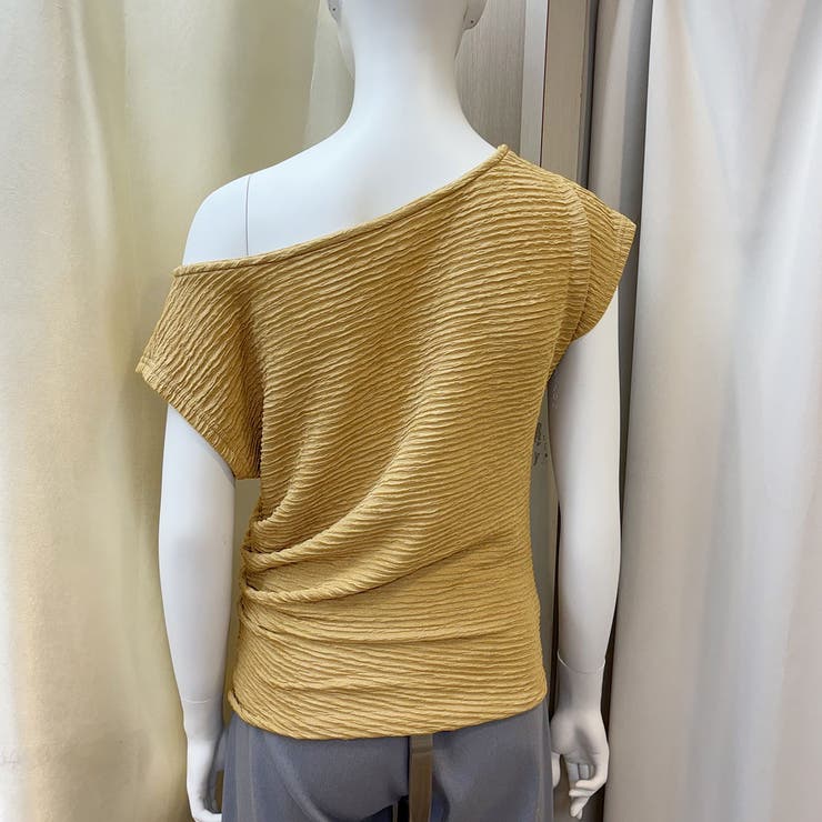 サイドシャーリングワッシャー半袖トップス | privatebeach | 詳細画像15