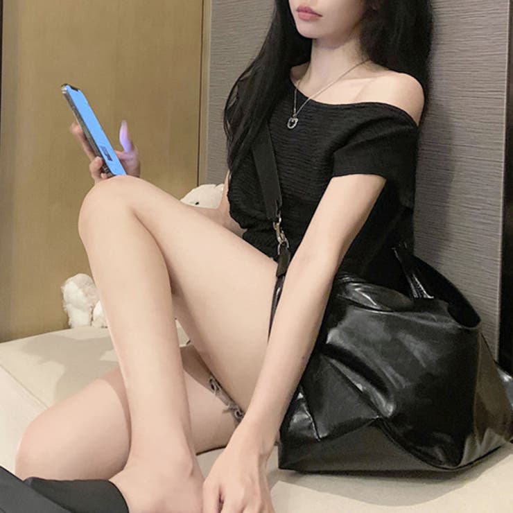 サイドシャーリングワッシャー半袖トップス | privatebeach | 詳細画像7