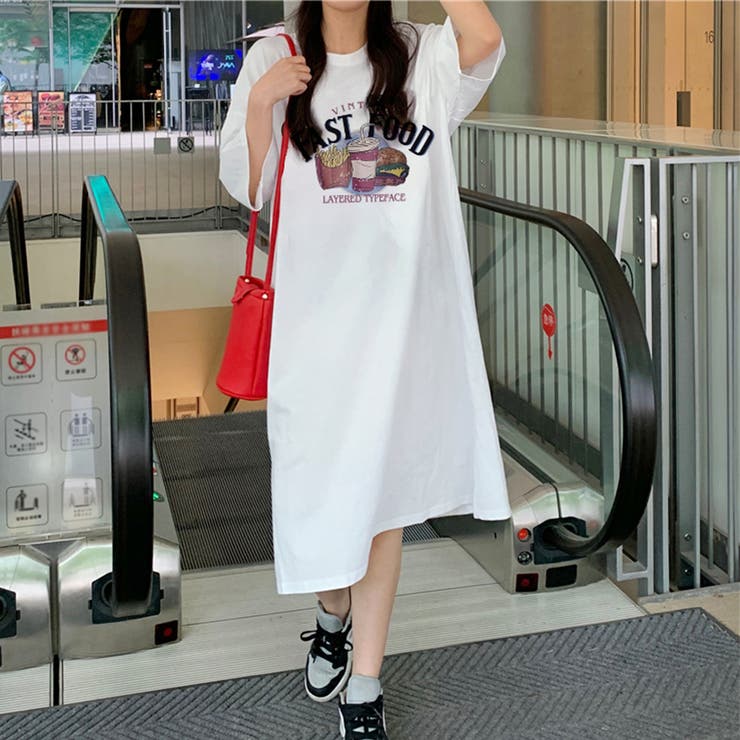 Private Beach ロゴプリントノースリーブTシャツミニワンピース セール】ロゴプリントノースリーブTシャツミニワンピース
