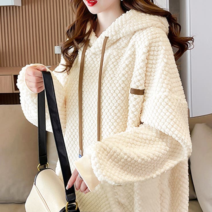 オーバーサイズボアパーカー[品番：PVBW0009241]｜privatebeach