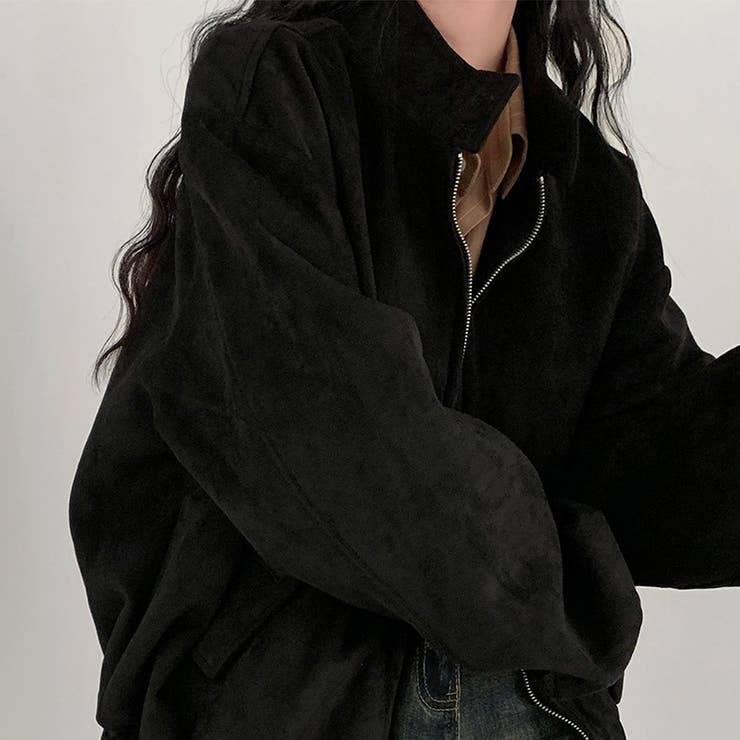 weakend. オーガンジーブルゾン サイズ2 RAGEBLUE ブルゾン アウター Synthetic suede blouson/フェイク