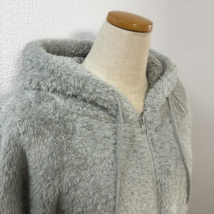 2点セットルームウェア BIGシルエットボアパーカー＆ショートパンツ | privatebeach | 詳細画像32 