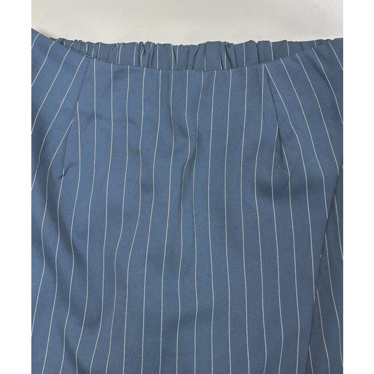 2点セットアップ ストライプ柄テーラードジャケット＆スカパン | privatebeach | 詳細画像15 