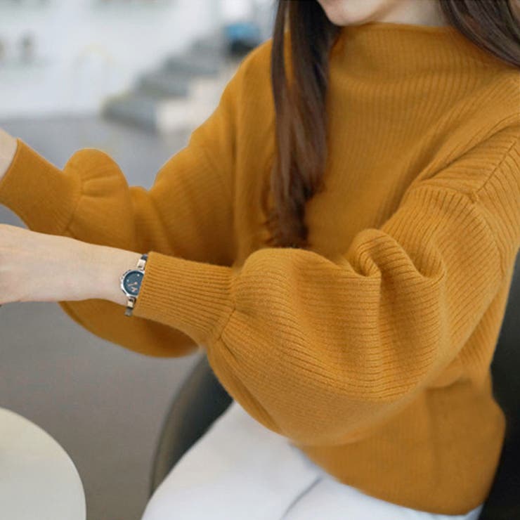 ボリュームスリーブニットトップス | privatebeach | 詳細画像16 