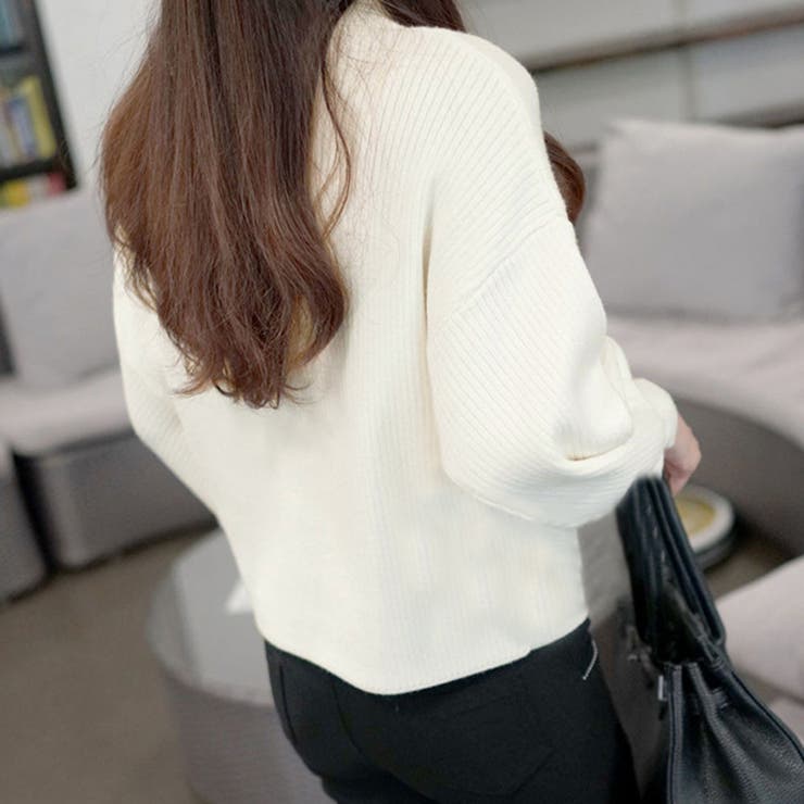 ボリュームスリーブニットトップス | privatebeach | 詳細画像3 