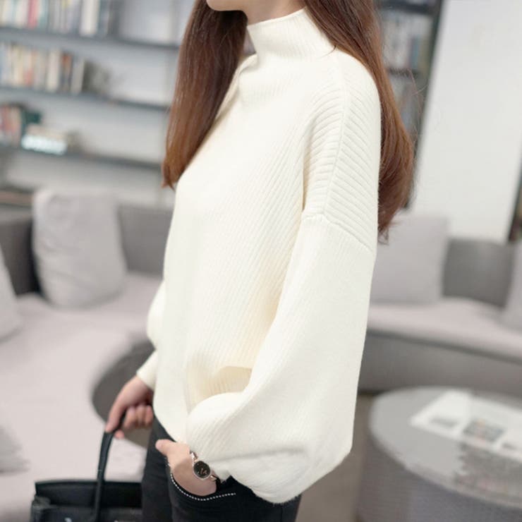 ボリュームスリーブニットトップス | privatebeach | 詳細画像5 