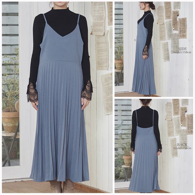 プリーツキャミロングワンピース 品番 Pvbw Privatebeach プライベートビーチ のレディースファッション通販 Shoplist ショップリスト