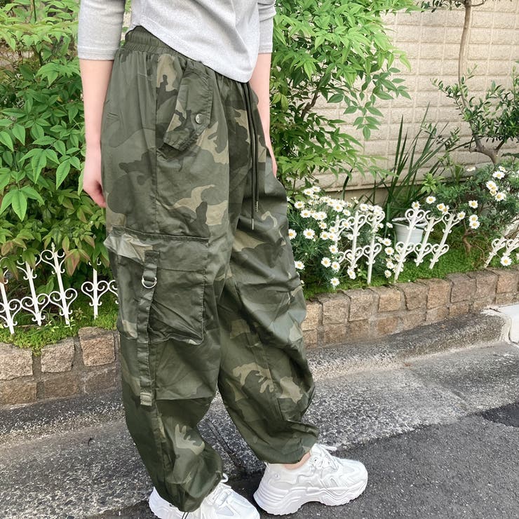 迷彩 カーゴパンツ メンズ[品番：OCGW0003310]｜ONE 4 PREMIUM