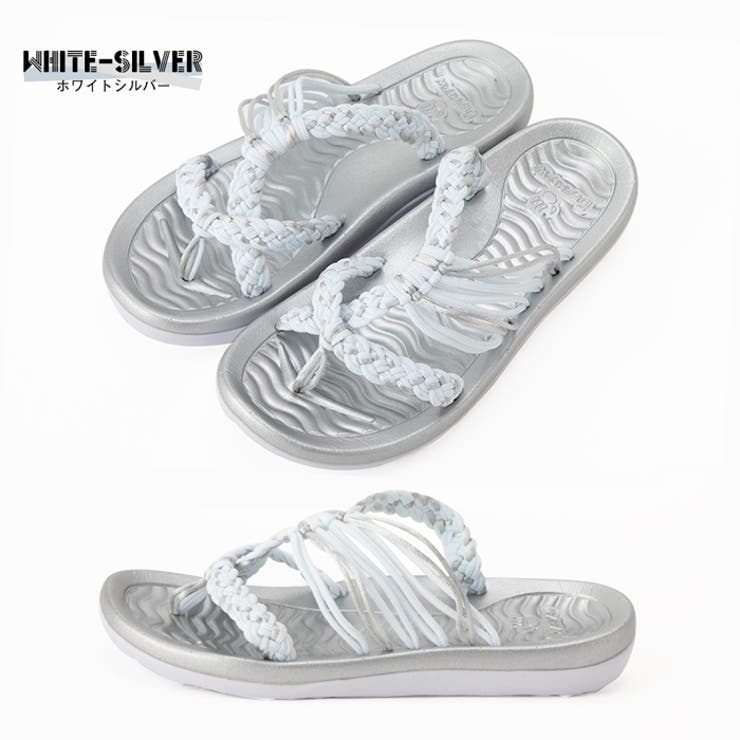 WHITE-SILVER | ベアパウ サンダル レディース | PROVENCE
