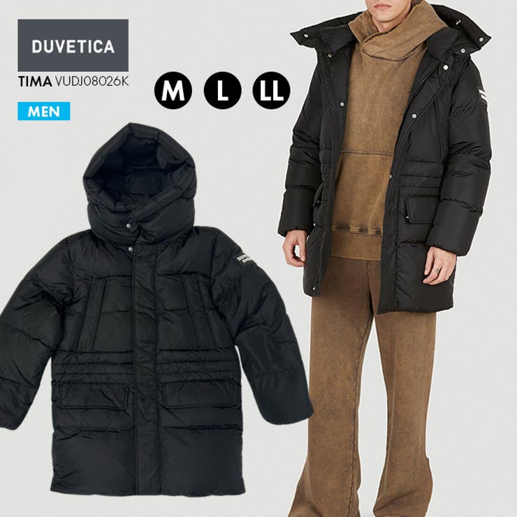DUVETICA デュベティカ】tec 過保護 down vest フード取り外し可