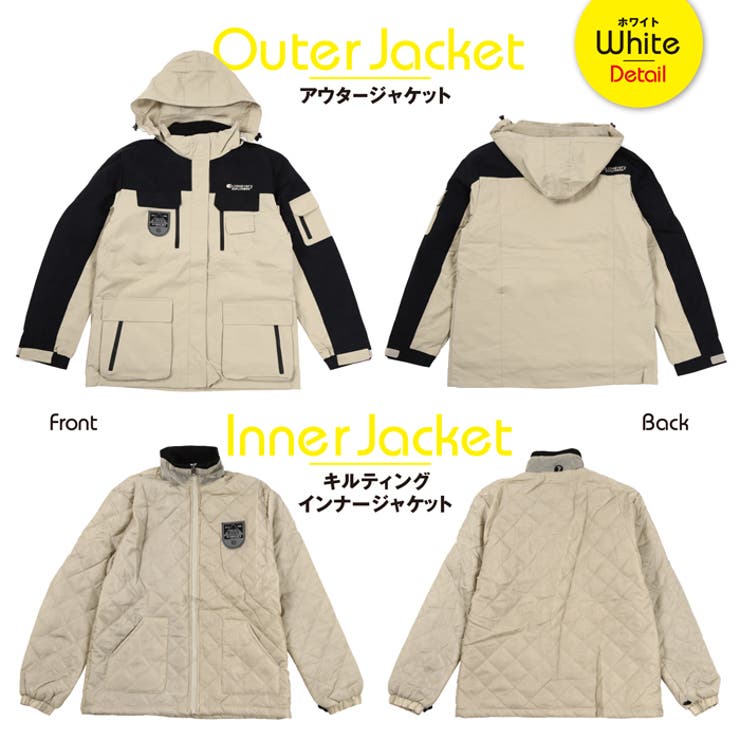 3way 3in1 レイヤード[品番：PVCW0001033]｜PROVENCE