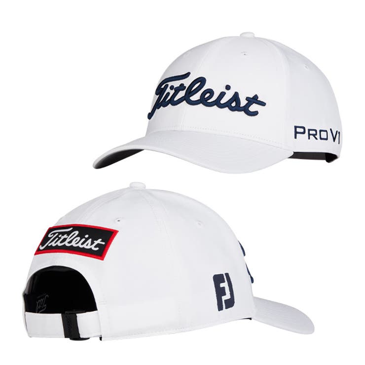 Titleist タイトリスト ホワイトデニム地 キャップ 帽子 ユニ